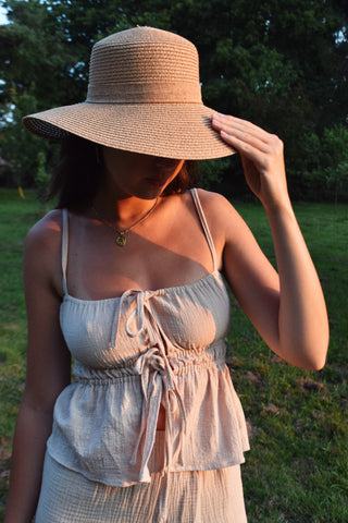 Top Marie beige