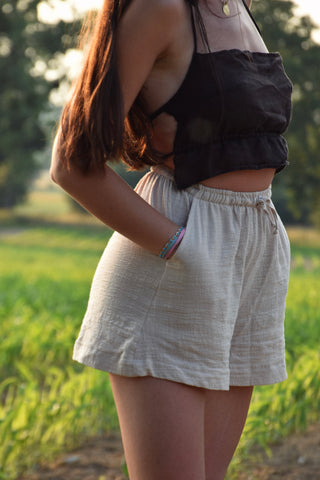 Short Romane beige
