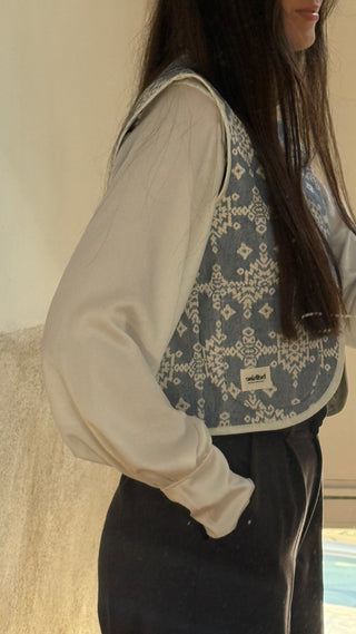 Gilet Charlie bleu