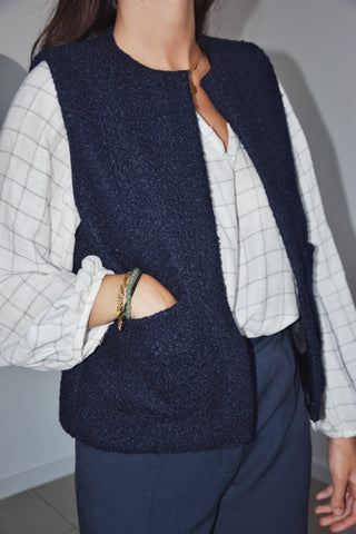 Veste Alix bleu marine