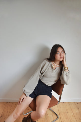 Blouse Erell taupe clair