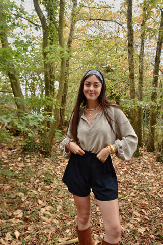 Blouse Erell taupe clair