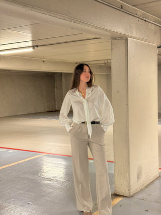 Blouse Solène blanche