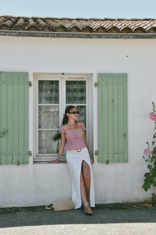 Top Dolly vichy rose