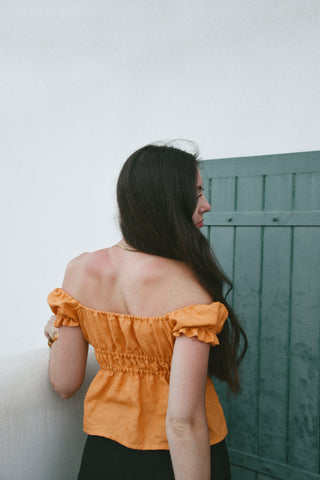 Top Lina mandarine