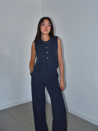 Gilet Isis bleu marine