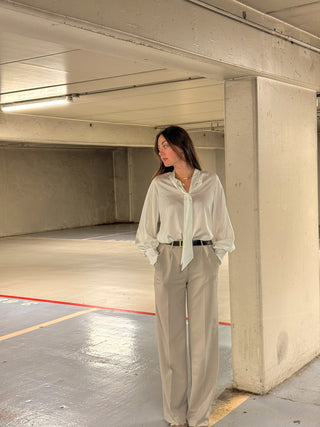 Pantalon Isis grège