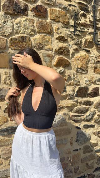 Top Juliette noir