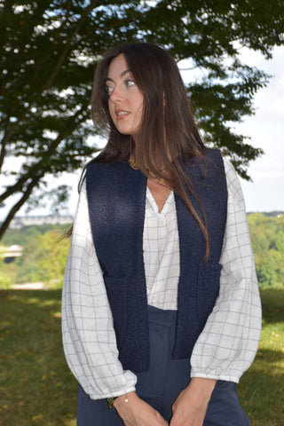 Veste Alix bleu marine