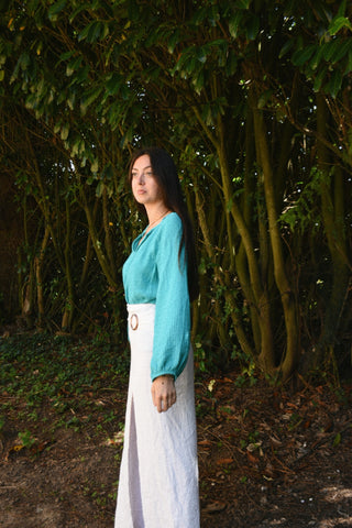 Blouse Erell turquoise