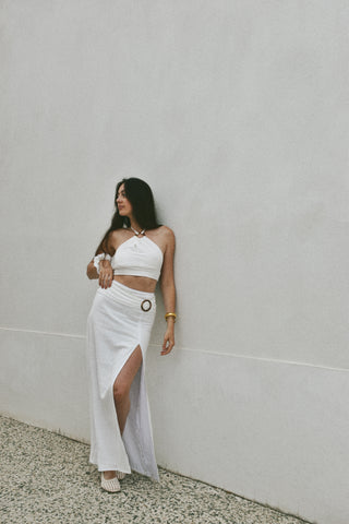 Jupe Calypso blanche