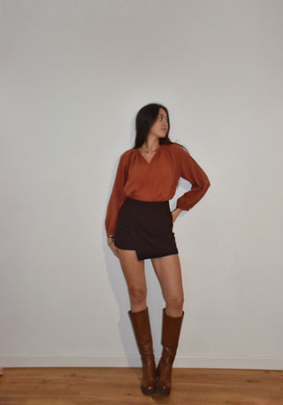 Blouse Erell terracotta