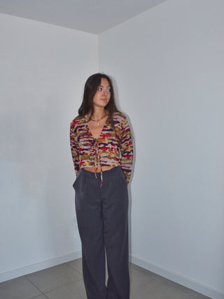 Blouse Agathe rouge