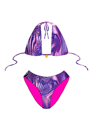 Couleurs d’été - Triangle large réversible (5 coloris)