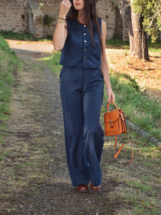 Gilet Isis bleu marine