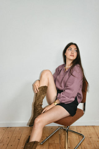 Blouse Erell mauve