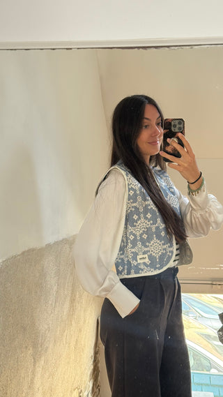 Gilet Charlie bleu