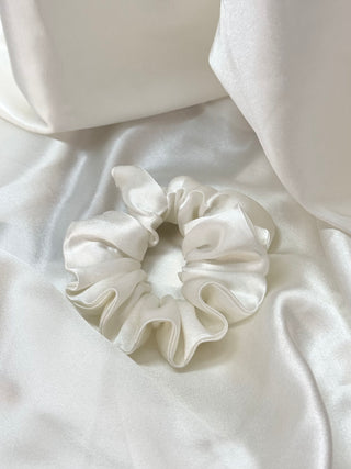 Chouchou Mariée en soie