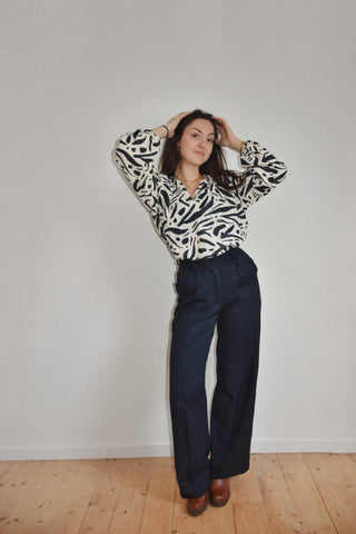 Blouse Erell imprimée