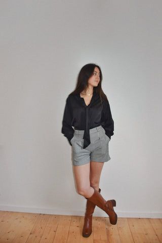 Blouse Solène noire