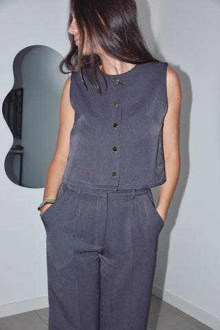 Gilet Isis gris